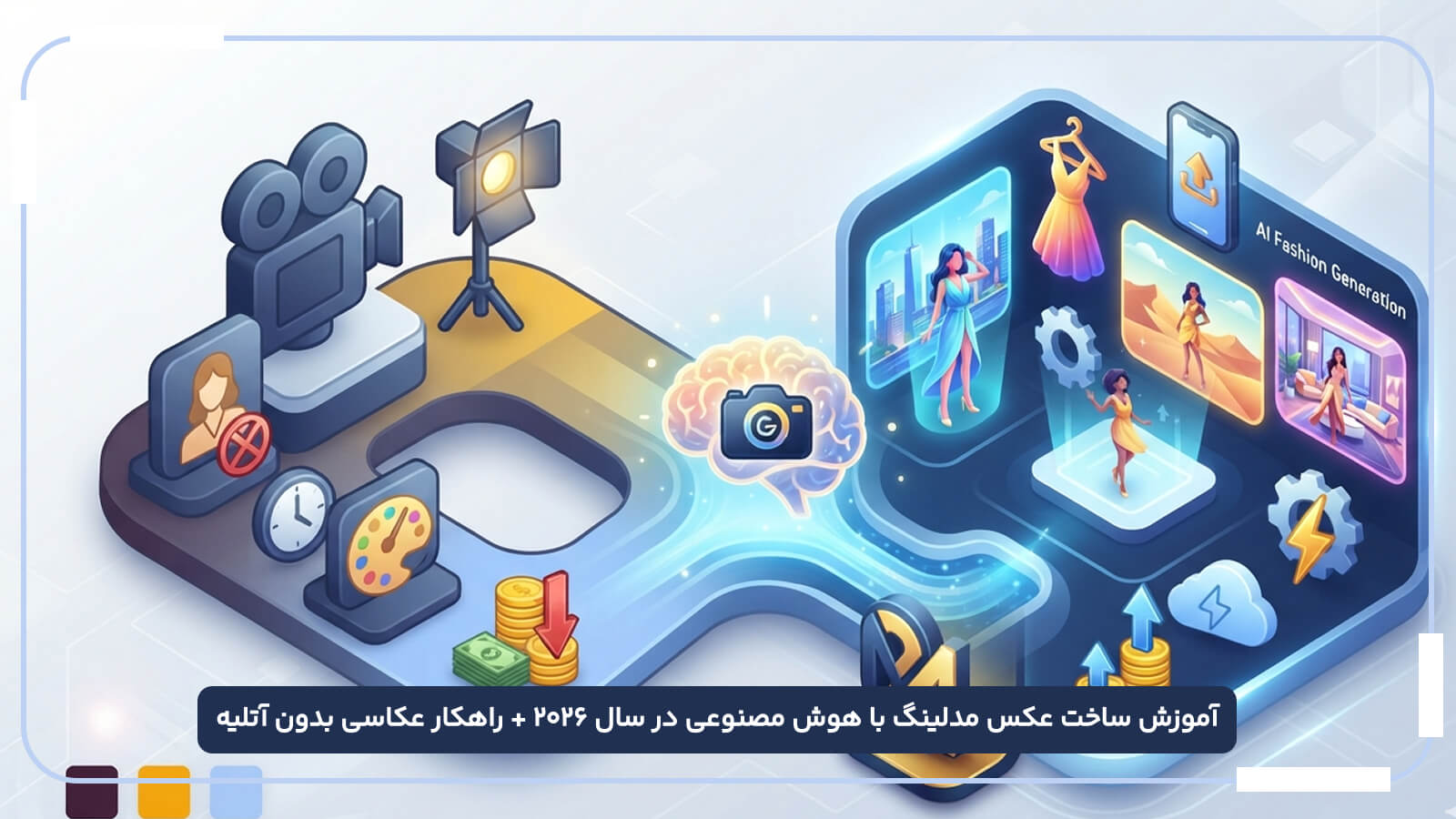 نحوه ساخت عکس مدلینگ با هوش مصنوعی و چالش های آن